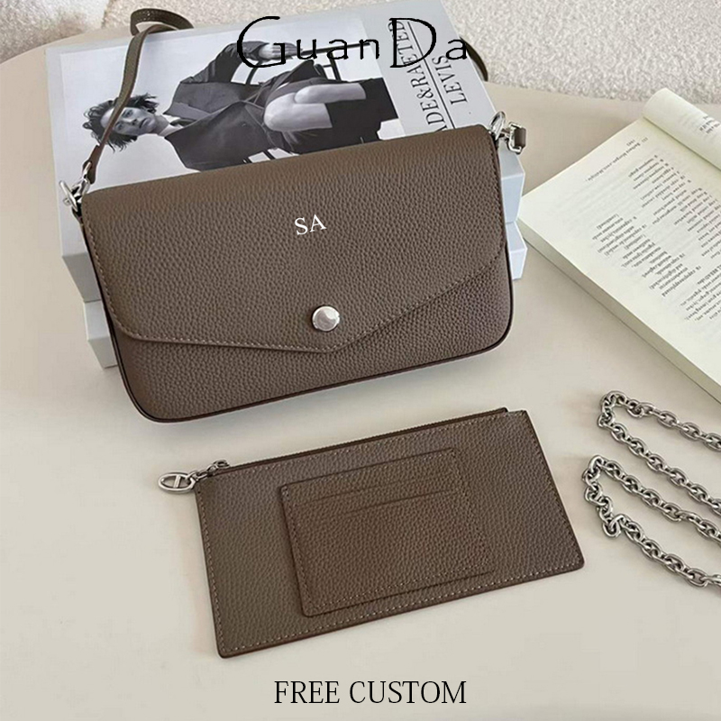 Luxury Bags Name For Women - حقيبة كتف نسائية فاخرة من الجلد