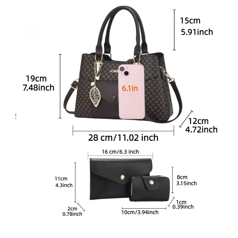 حقائب حمل كبيرة الحجم ذات ملمس - مراجعة Luxury Bags For Women وسعره