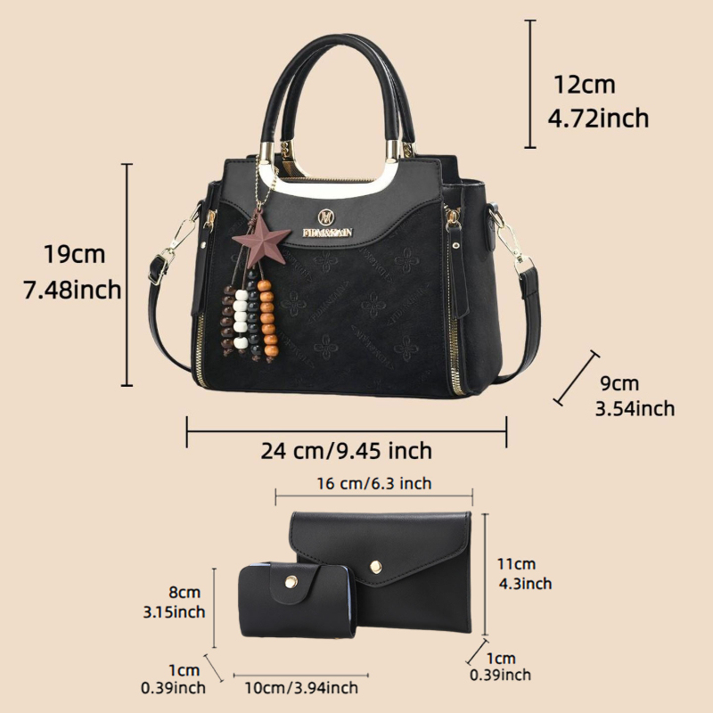 حقيبة يد نسائية أنيقة، لون موح - مراجعة Luxury Bags For Women وسعره