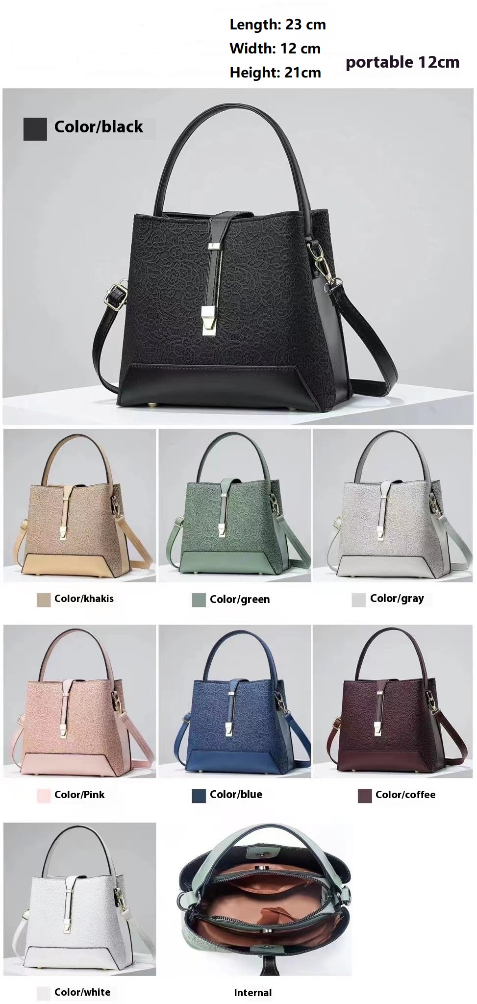 جديد فاخر حمل حقيبة جلدية أنيق - مراجعة Luxury Bags Reseller وسعره