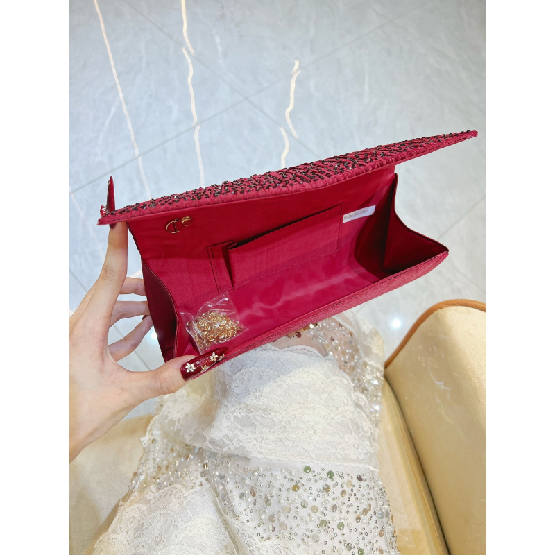 حقيبة سهرة فاخرة جديدة مزينة ب - مراجعة Luxury Bags Reseller وسعره