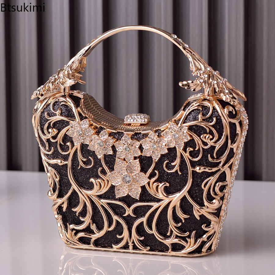 حقائب سهرة معدنية مفرغة للنساء - مراجعة Luxury Bags Reseller وسعره