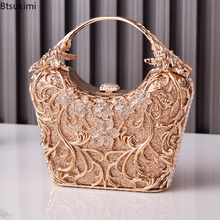 حقائب سهرة معدنية مفرغة للنساء - مراجعة Luxury Bags Reseller وسعره