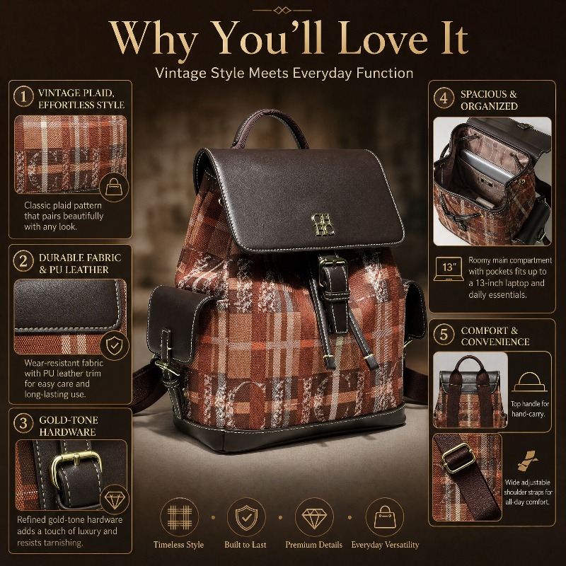 حقيبة ظهر عصرية متعددة الاستخد - مراجعة Luxury Bags For Women وسعره