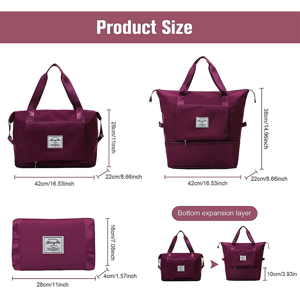 سعة كبيرة حقائب سفر قابلة للطي - مراجعة Luxury Yoga Bags وسعره
