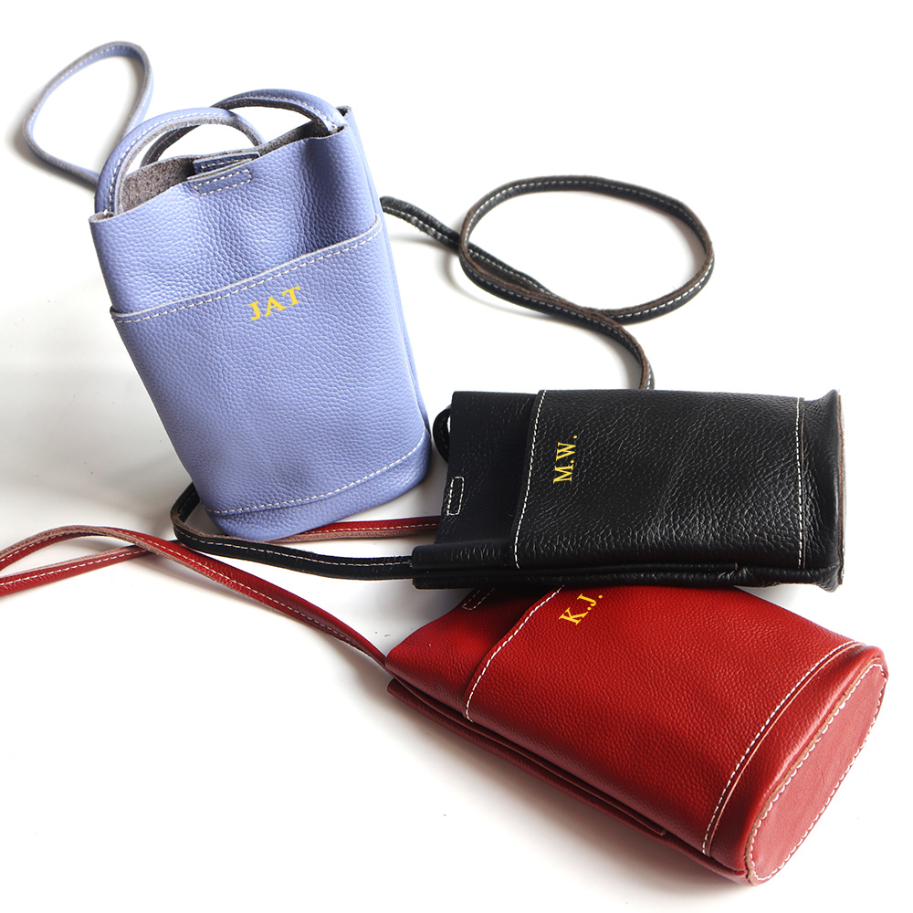 تخصيص الحروف جلد البقر المرأة  - مراجعة Luxury Bags Name For Women وسعره