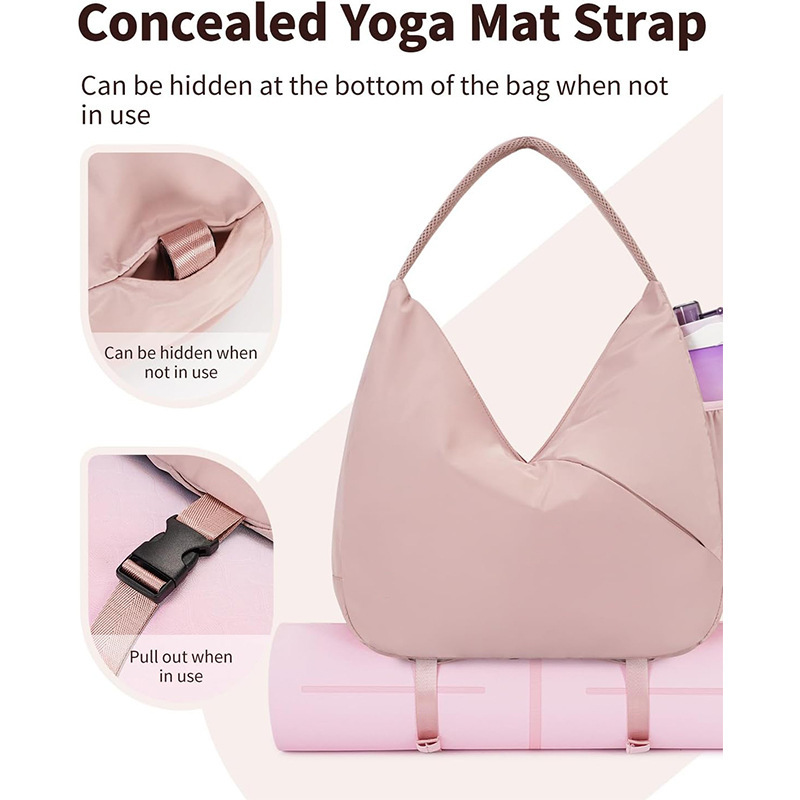    حقيبة رياضية نسائية بشعار  - مراجعة Luxury Yoga Bags وسعره